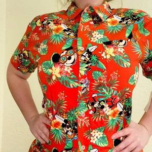❌SOLD❌ NWT Disney Mickey Mouse Men’s Button-Up